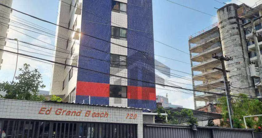 Flat mobiliado de 38m² para alugar, com 1 quarto suíte, localizado no pina, recife - pernambuco.