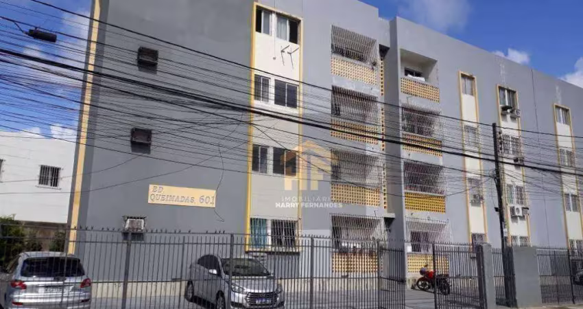 Apartamento de 70m² para alugar ou vender, com 3 quartos 9/1 suíte), localizado no campo grande, recife - pernambuco.