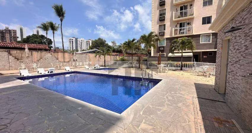 Apartamento cobertura de 110m² para alugar, com 3 quartos (1 suíte), localizado em candeias, jaboatão dos guararapes - pernambuco.