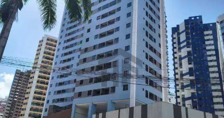 Apartamento de 44m² para alugar, com 2 quartos (1 suíte), localizado em boa viagem, recife - pernambuco.