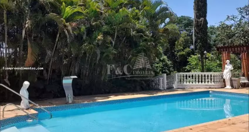 Chácara condomínio para venda em limeira, loiolas, 6 dormitórios, 1 suíte, 4 banheiros, 3 vagas