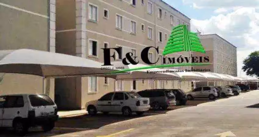 Apartamento para venda em limeira, jardim do lago, 2 dormitórios, 1 banheiro, 1 vaga