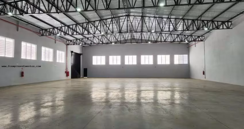 Galpão para locação em limeira, jardim campo belo, 6 banheiros, 6 vagas