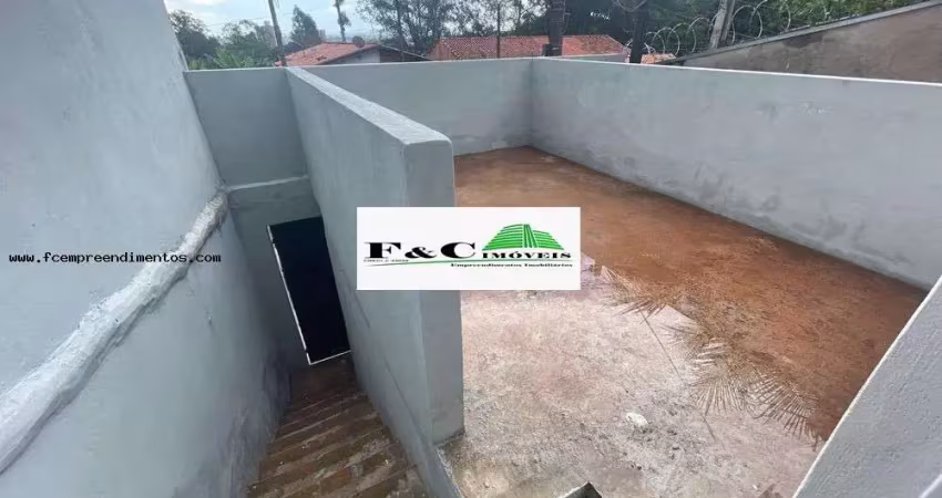 Casa para locação em limeira, parque hippolyto, 1 dormitório, 1 banheiro