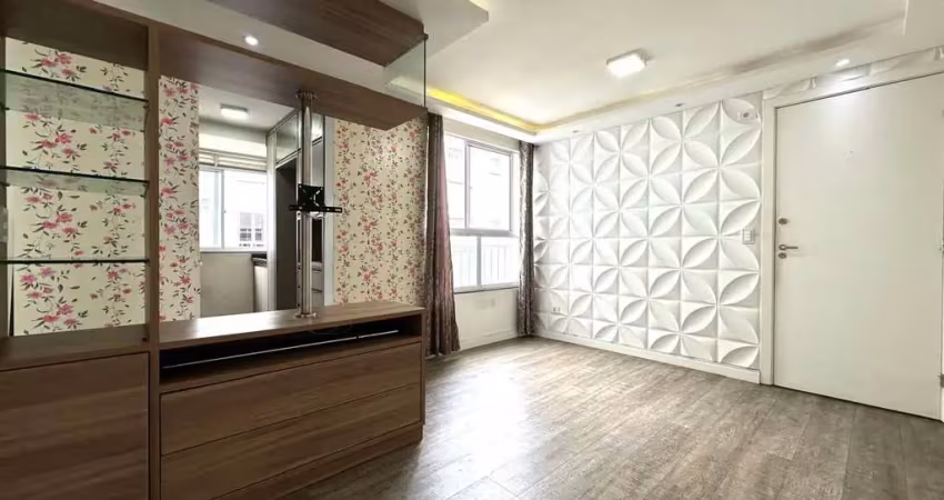 Apartamento semi-mobiliado com 2 quartos e 1 vaga no cidade industrial