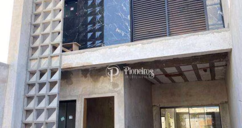 Sobrado com 3 dormitórios à venda, 143 m² por R$ 650.000 - Londrina/PR