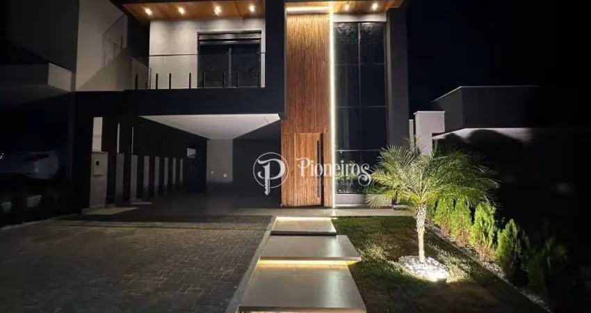 Casa com 3 dormitórios à venda, 180 m² por r$ 1.650.000,00 - araçari - londrina/pr
