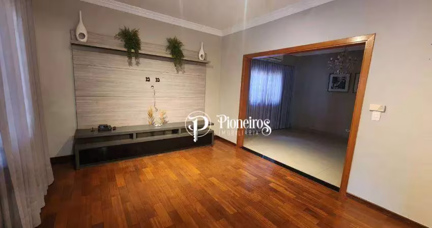 Casa com 3 dormitórios para alugar, 190 m² por r$ 4.000,00/mês - são pedro - londrina/pr