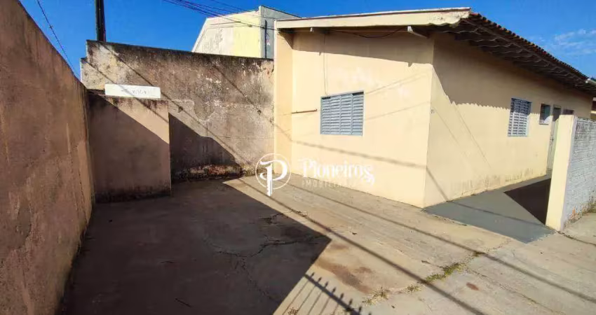 Casa com 2 dormitórios para alugar, 75 m² por r$ 1.100/mês - casa do trabalhador - londrina/pr