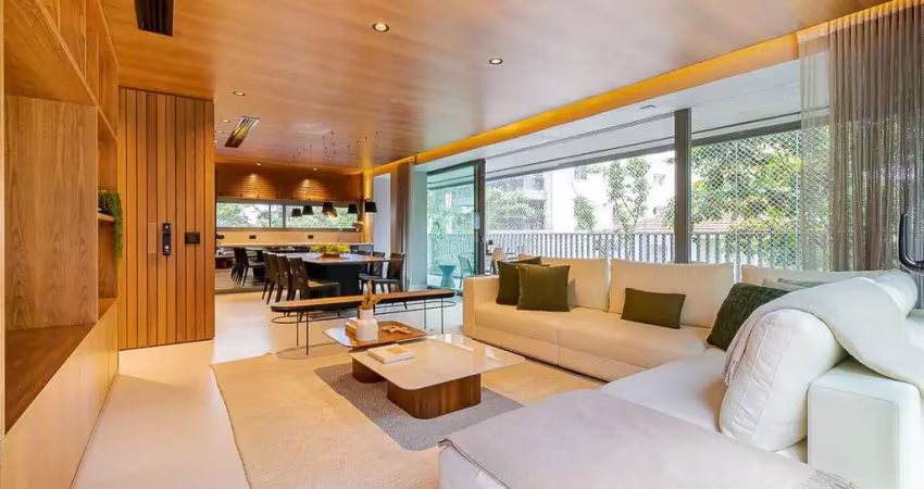 Apartamento garden sofisticado na vila nova conceição – 246 m² com área externa privativa