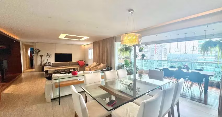 Apartamento com 3 dormitórios à venda, 194 m² por r$ 3.650.000,00 - campo belo - são paulo/sp