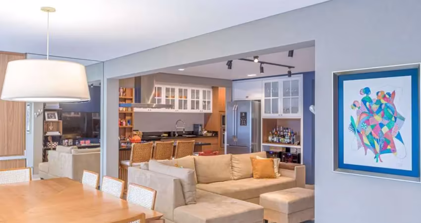 Apartamento de 137m² com 3 dormitórios e lazer completo no alto da boa vista