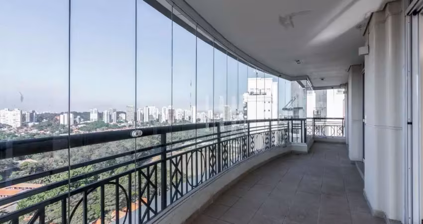 Cobertura duplex no alto da boa vista – 400m², 4 suítes, 5 vagas e lazer completo