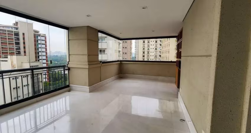 Apartamento para locação na vila nova conceição – 4 suítes, varanda panorâmica e lazer completo