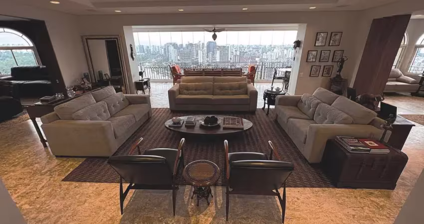 Apartamento com 4 dormitórios à venda, 430 m² - jardim fonte do morumbi - são paulo/sp