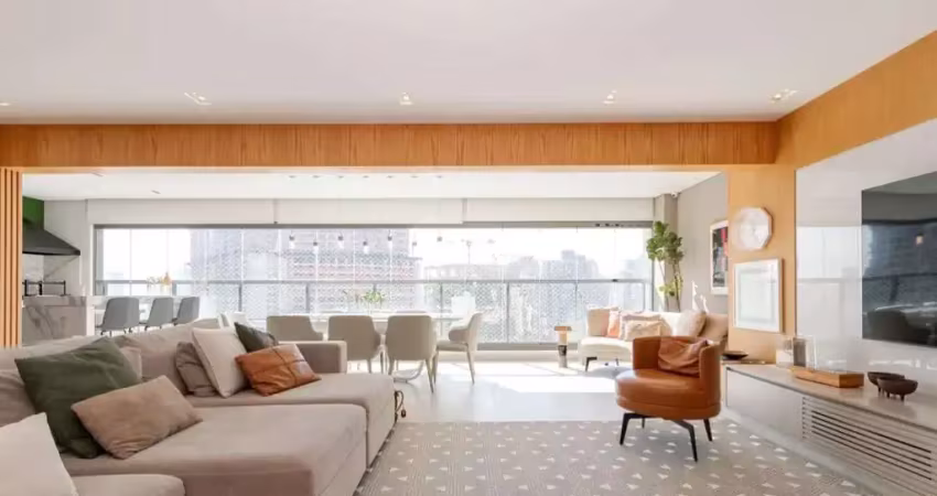 Apartamento com 3 dormitórios à venda, 181 m² por r$ 3.600.000,00 - brooklin - são paulo/sp