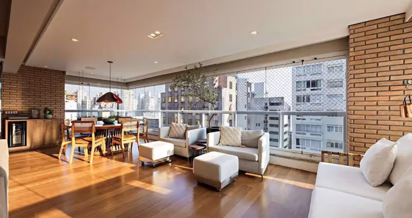 Apartamento com 3 dormitórios à venda, 205 m² por r$ 8.900.000,00 - jardim américa - são paulo/sp
