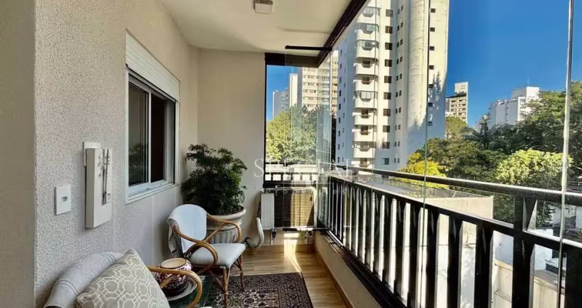 Apartamento com 3 dormitórios à venda, 75 m² - campo belo - são paulo/sp