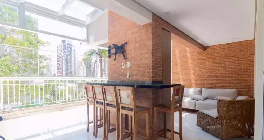 Apartamento garden mobiliado à venda/locação no brooklin – amplitude, conforto e localização privilegiada