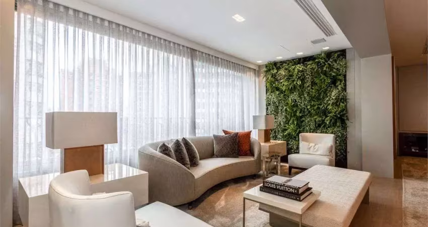 Apartamento com 355 m², 3 suites, 4 vgs, lazer completo com quadra tenis oficial! moema pássaros