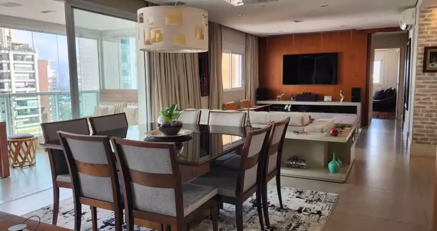 Apartamento com 4 dormitórios à venda, 161 m² por r$ 3.830.000,00 - campo belo - são paulo/sp