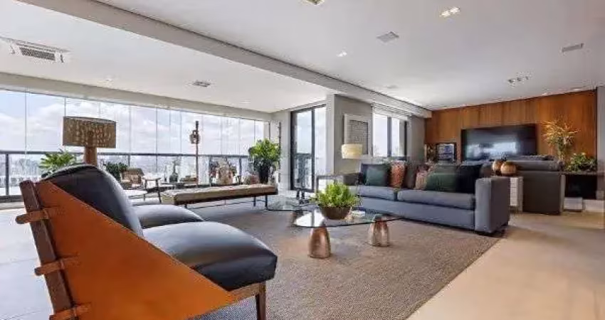 Apto com 358 m² de luxo e sofisticação, 3 suites, lazer, uma vista espetacular de são paulo