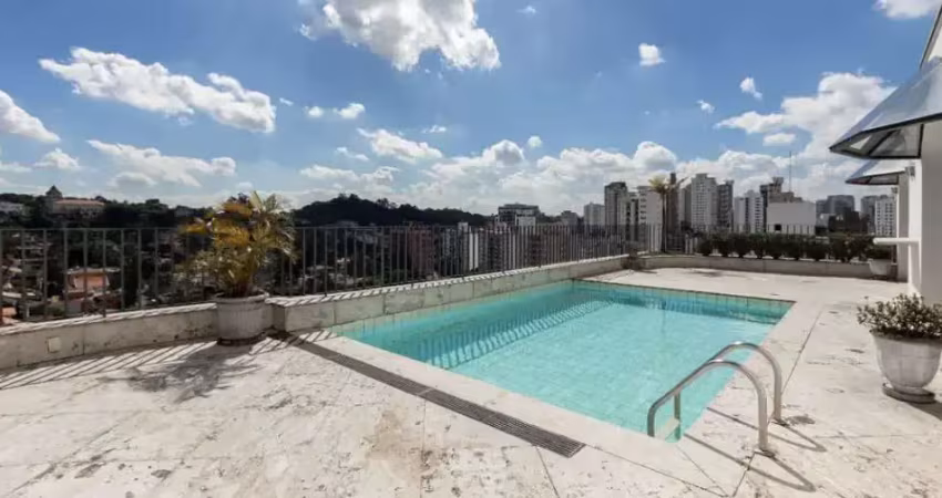 Cobertura com 4 dormitórios à venda, 446 m² por r$ 2.500.000,00 - morumbi - são paulo/sp