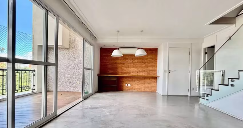Cobertura com 3 dormitórios à venda, 206 m²  - alto da boa vista - são paulo/sp
