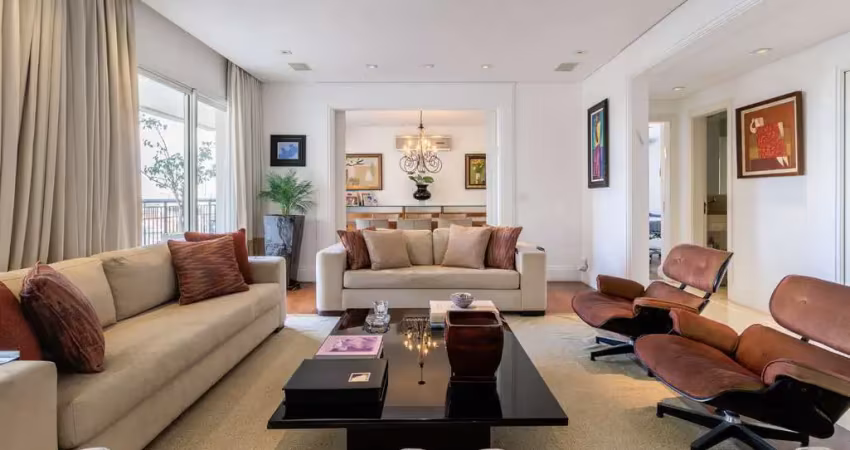Apartamento com 3 dormitórios à venda, 307 m² - moema - são paulo/sp