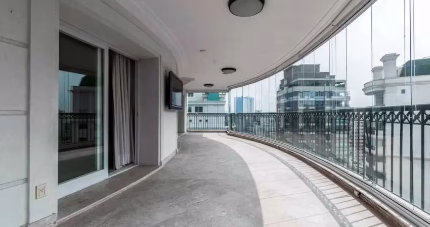Apartamento à venda itaim bibi 440m², 4 suítes, andar alto, varanda, 5 vagas, lazer e segurança