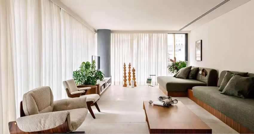 Apartamento com 3 dormitórios à venda, 206 m²  - jardins - são paulo/sp