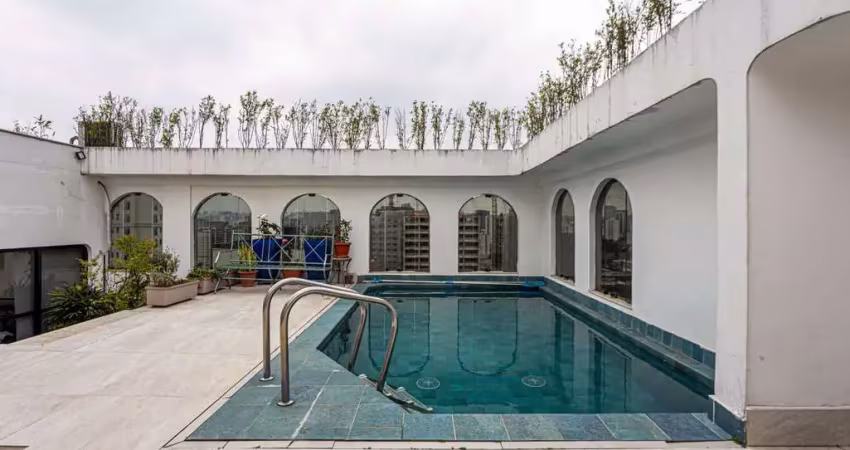Cobertura com 5 dormitórios à venda, 1000 m² por r$ 15.000.000,00 - moema - são paulo/sp