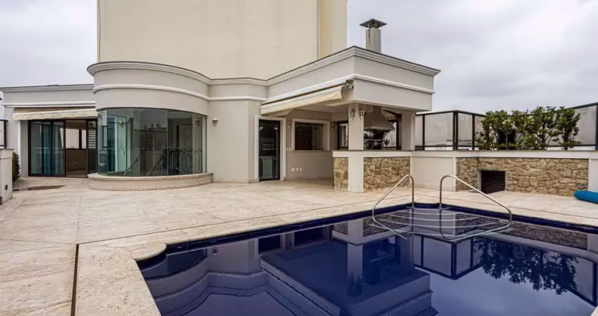 Cobertura com 4 dormitórios, 546 m² - venda por r$ 10.700.000,00 ou aluguel por r$ 39.458,80/mês - campo belo - são paulo/sp