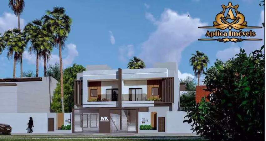 Sobrados 03 quartos a 200m do mar no bairro Meia-Praia em Navegantes