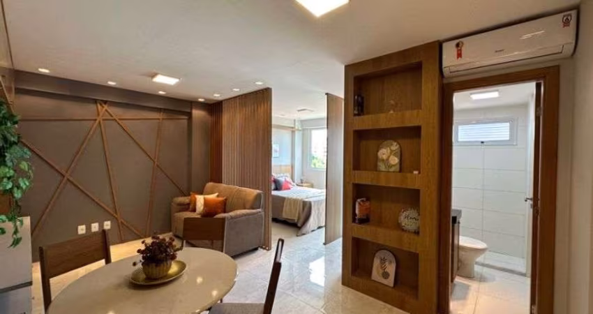 Apartamento para venda possui 33m2 com 1 quarto em Pitangueiras / Lauro de Freitas BA