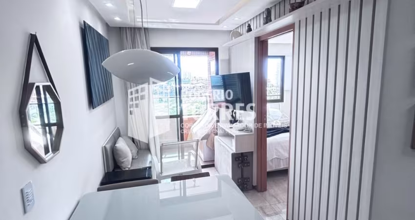 Apartamento a venda de 2/4 1 suíte PORTEIRA FECHADA, nascente e andar intermediário no IMBUI