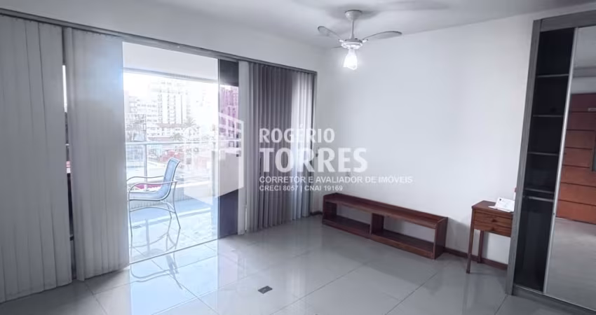 Apartamento STUDIO a venda de 40m² com varanda, vista mar e garagem na Pituba