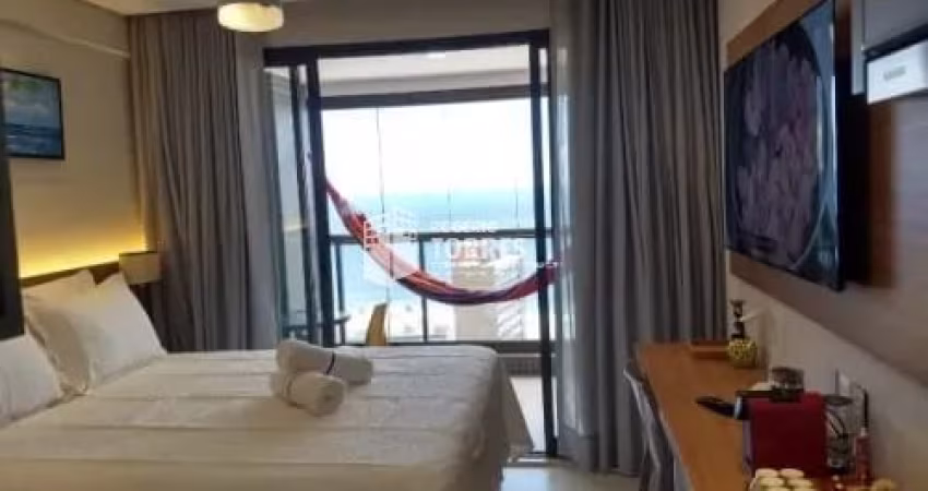 STUDIO a venda, NASCENTE, PORTEIRA FECHADA, vista mar e 1 garagem na Barra
