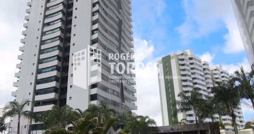 Apartamento locação de 1/4, MOBILIADO e ANDAR ALTO, 1 garagem na PARALELA