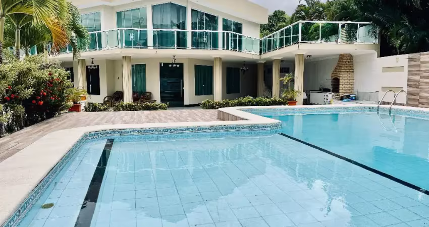 Cód. 289 vilas do atlântico casa com 6/4 sendo 4 suítes e 8 vagas