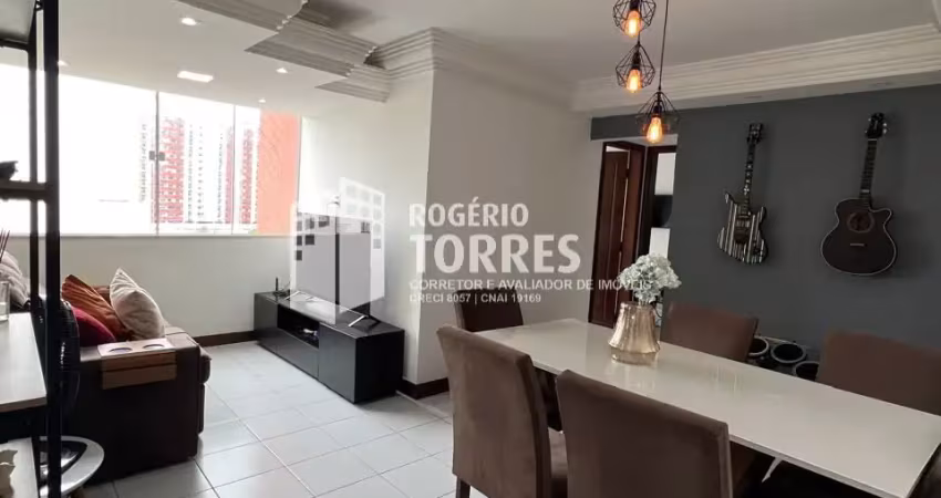 Apartamento a venda de 2/4, 1 suíte, nascente no parque júlio cesar na pituba