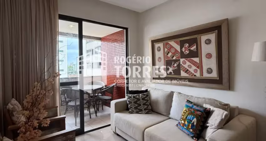 Apartamento a venda de 2/4, 1 suíte com closet, nascente e garagem em jardim armação
