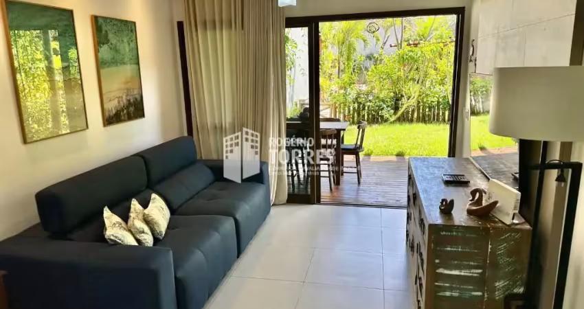 Village / bangalô a venda de 3 suítes, garden + varanda deck e 2 garagens em itacimirim