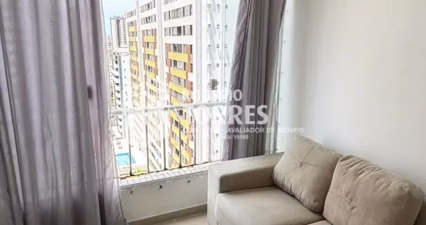 Apartamento a venda de 3/4, 1 suíte, varanda e 1 garagem na pituba