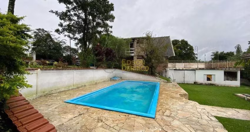 Chácara com 3 dormitórios para alugar, 4000 m² por r$ 4.000,00/mês - mandú - pindamonhangaba/sp