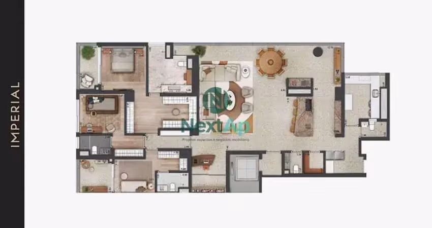 Apartamento com 3 quartos à venda na Avenida Marginal do Rio Pinheiros, 14500, Jardim Fonte do Morumbi, São Paulo