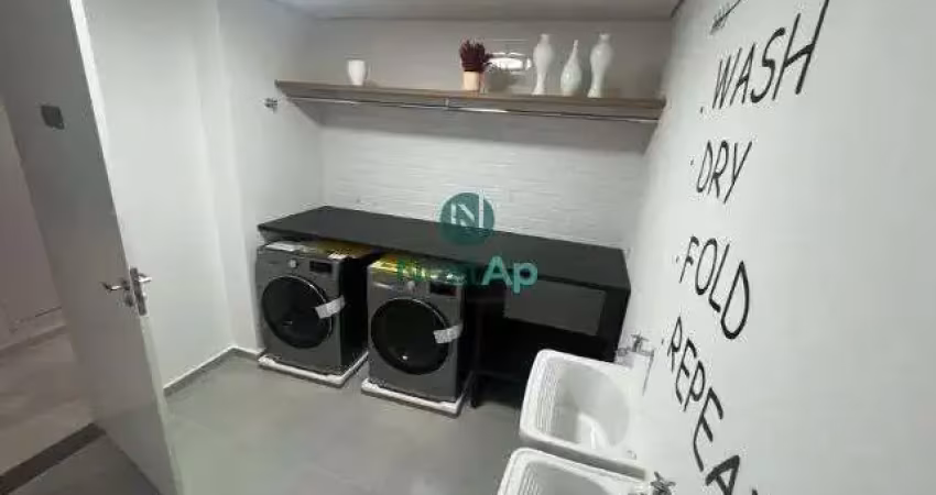 Apartamento no jardim aeroporto – studio de 30m² com 2 dormitórios e sacada