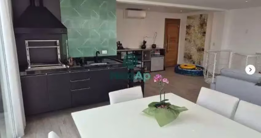 Vila romana – cobertura residencial de 123m² com 2 dormitórios, 1 suíte e 2 vagas de garagem