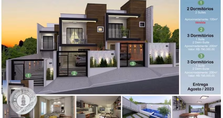 Casa com 3 quartos à venda em Água Verde, Blumenau 