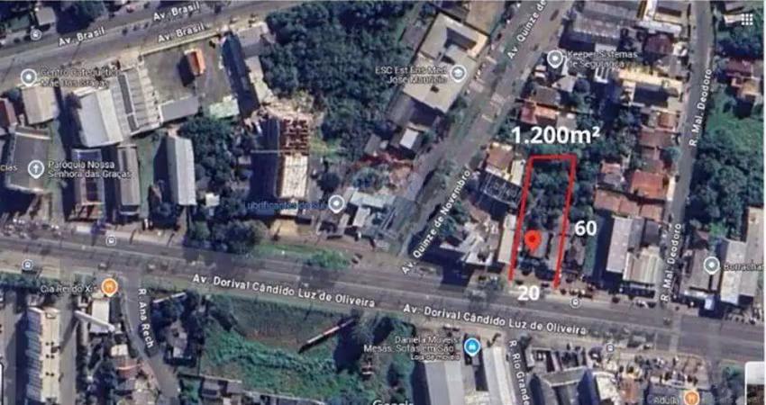 Terreno a venda - 1.200m² - av dorival cândido luz de oliveira, 3193